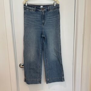 GAP Women's hi-rise crop trousers